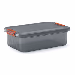 KIS K Latch Box M, Boîte de rangement, Gris, Rectangulaire, Monochromatique, Universel, Gris