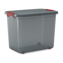 KIS K Latch Box XXL Boîte de rangement Rectangulaire Plastique Gris, Orange