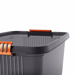 KIS K Latch Box XXL Boîte de rangement Rectangulaire Plastique Gris, Orange