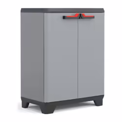 Description générale Cette armoire basse Stilo de Keter est un meuble pratique et fonctionnel, idéal pour organiser vos affai ...