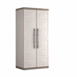 KETER Armoire Utilitaire Detroit - Armoire de Rangement Multifonctions - Étagères Modulables, Pieds renforcés et Ajustables-  ...