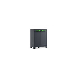 Moby Basso Xl - Armoire Étanche Certifié Ipx3 - Double Poignée Couleur (Vert ou Gris) - ista 6 - 80X44X100H - Keter