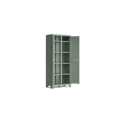 Keter - Armoire Utilitaire Planet Outdoor en Résine Multifonctions pour Intérieur et Extérieur - Étagères et Pieds Ajustables - Canessable - 80 x 44