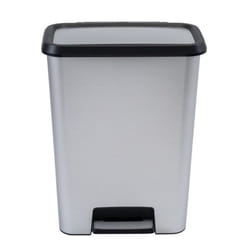 Poubelle Curver avec pédale capacité 50l Compatta