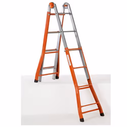GIERRE Peppina Echelle télescopique Gris, Orange