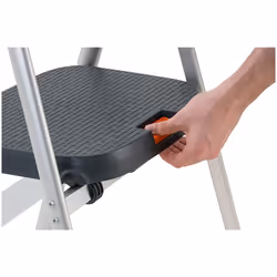 GIERRE Dekorstep Echelle à marches Aluminium, Noir