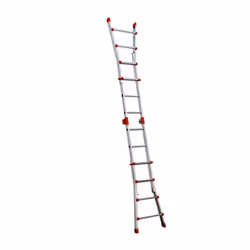 GIERRE Peppina Echelle télescopique Aluminium, Orange