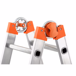 GIERRE Peppina Echelle télescopique Aluminium, Orange - Vue supplémentaire 7