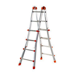 GIERRE PEPPina Echelle pliante Aluminium, Orange