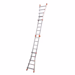 GIERRE Peppina Echelle télescopique Aluminium, Orange
