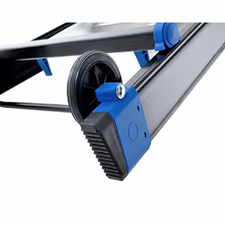 GIERRE AL070 échelle Echelle pliante Aluminium, Noir, Bleu