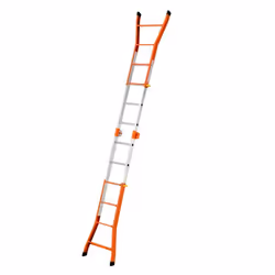 GIERRE Peppina Echelle télescopique Aluminium, Orange - Vue supplémentaire 4