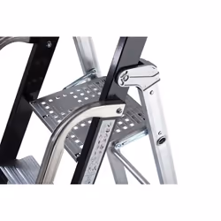 GIERRE AL757 échelle Echelle pliante Aluminium, Noir - Vue supplémentaire 4