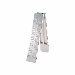 Rampe pliable en aluminium Surface de circulation avec relief antidérapant Tête de rampe avec trou pour ancrage au véhicule C ...