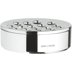 Porte-Savon KOH-I-NOOR CLASSIC à poser Ø11.5x3.5cm ABS Chromé