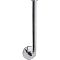 Koh-i-noor - Porte-rouleaux wc de réserve tubina en laiton chromé - 25 x 8 x h6 cm - avec adhésif 3M