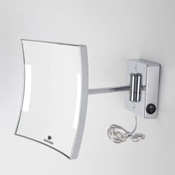 Miroir grossissant à led Quadrolo bras simple IP20 alimentation externe Koh-i-noor C611KK3