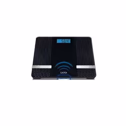 Laica PS7002L, Pèse-personne électronique, 156 kg, Noir, Carré, Verre, AAA