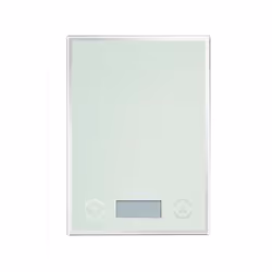 Laica KS1050, Balance de ménage électronique, 5 kg, 1 g, Blanc, Verre, Comptoir
