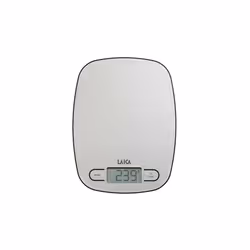 Laica KS1033, Balance de ménage électronique, 5 kg, 1 g, Acier inoxydable, Acier inoxydable, Comptoir