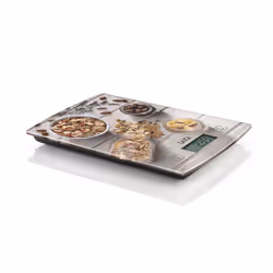 Laica KS1034, Balance de ménage électronique, 5 kg, 1 g, Multicolore, Verre trempé, Verre