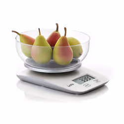 Laica KS1060 escabeaux de cuisine Blanc Comptoir Rectangle Balance de ménage électronique