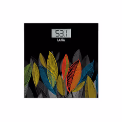 Laica PS1076 Carré Noir, Multicolore Pèse-personne électronique
