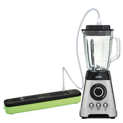 Laica XPro Blender VB3300 + VT3104 petit kit d'appareil ménager Verre, Acier inoxydable, Acier Noir, Vert, Acier inoxydable