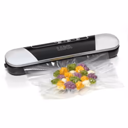 Laica PZ20100, Noir, 0,6 mbar, Étanchéité sous vide, Plastique, Boutons, 90 W