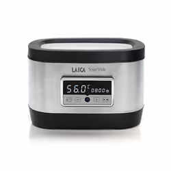 Laica SVC200, Bain marie sous vide, Noir, Acier inoxydable, Bouton, LED, 40 °C, 90 °C
