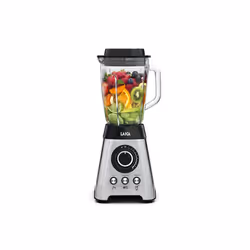 Laica VB3300, Mélangeur de table, 1,75 L, Fonction d'impulsion, Pileur de glace, 1200 W, Acier inoxydable