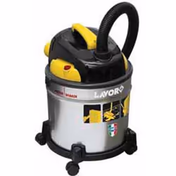 Lavorwash Vac 20 S, 1200 W, Aspirateur sans sac, Sec&amp;humide, 20 L, Acier inoxydable