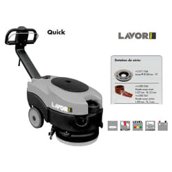 Lavor - Pro - Autolaveuse compacte 460 mm 370W 1260 m²/h - Quick 36E