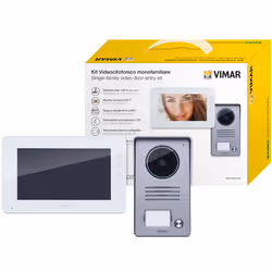 Vimar K40930, 17,8 cm (7"), Gris, Blanc