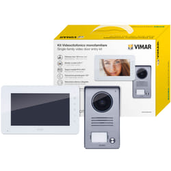 Vimar K40930 système vidéophone 17,8 cm (7") Gris, Blanc