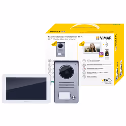 Vimar K40955, 17,8 cm (7"), Gris, Blanc