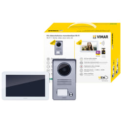 Vimar K40955 système vidéophone 17,8 cm (7") Gris, Blanc