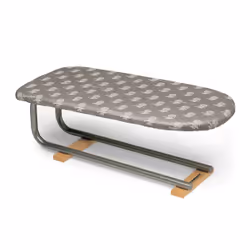 Foppapedretti LoStiragonne, Table à repasser pour manches, Aluminium, Coton, Polyester, Fer à repasse à sec, Gris, Argent, Bl ...
