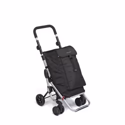 Foppapedretti Go Up, Valise à roulettes, Aluminium, Noir, Aluminium, Tissu, Caoutchouc, Mousse thermique, Monochromatique, Go ...