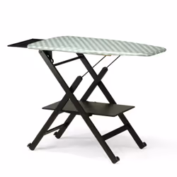 Foppapedretti Assai, Planche à repasser Full-size, Aluminium, Coton, Polyester, Fer à vapeur, Noir, Wenge, Monochromatique, G ...