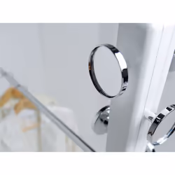Foppapedretti Espansiva porte-manteaux Colonne 8 crochet(s) Chrome, Blanc - Vue supplémentaire 3