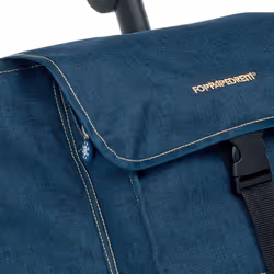 Foppapedretti Go Up Aluminium, Noir, Bleu Valise à roulettes