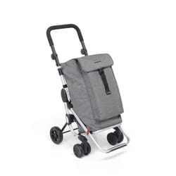 Foppapedretti Go Up Aluminium, Noir, Gris Valise à roulettes