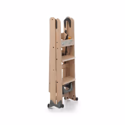 Foppapedretti LaScala 3.0 Echelle pliante Naturel