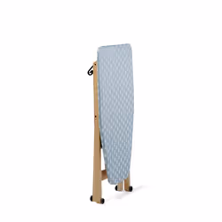 Foppapedretti Assai, Planche à repasser Full-size, Aluminium, Coton, Polyester, Fer à vapeur, Bois, Monochromatique, Gris, Bl ...