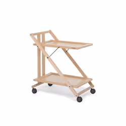 Foppapedretti Sprint, Rectangulaire, Noir, Bois, Hêtre, Mélamine, Caoutchouc, 690 mm