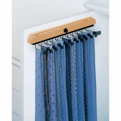 Foppapedretti Dandy Porte-cravate Noir, Acier inoxydable - Vue supplémentaire 2