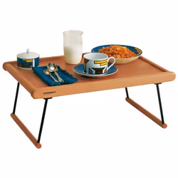 Foppapedretti Morfeo Plateau petit déjeuner Rectangle Noyer, Noir