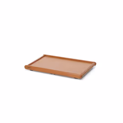 Foppapedretti Morfeo Plateau petit déjeuner Rectangle Noyer, Noir - Vue supplémentaire 4