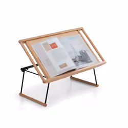 Foppapedretti Breakfast Plateau petit déjeuner Rectangle Noir, Bois